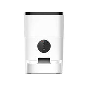 The Smartphone APP Of Pet Feeder Controls The Intelligent Automatic Feeding Machine 4L For Regular Quantification Of Cat And Dog Food
