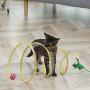 S-Shaped Cat Pet Tunnel Toys Foldable Channel