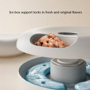 Paiwang 6-Meal Automatic Pet Feeding Device Cross border Spot Wholesale Wet Cat Food Cat Dog Timed Feeding Device